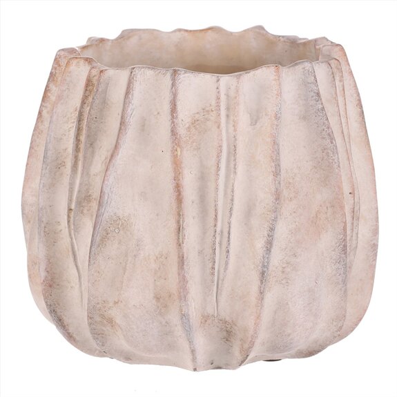 Obal na květiny - betonový, šedý