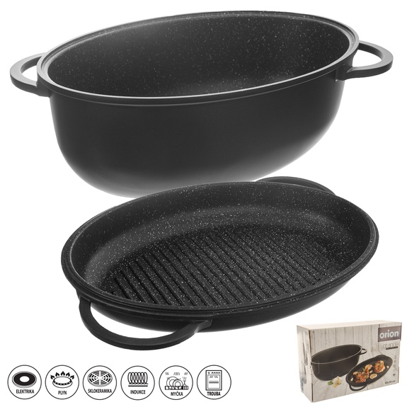 Pekáč GRANDE oboustranný 43x30x18 cm