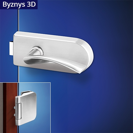 Eura Byznys kování na skleněné dveře