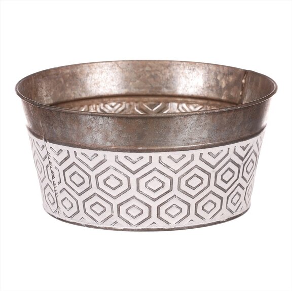 Obal kovový - kulatý