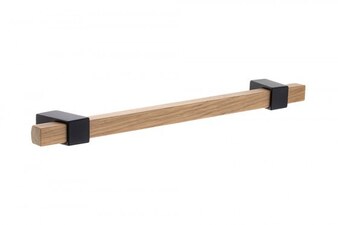Úchytka TULIP Beam  dub lakovaný/černá matná