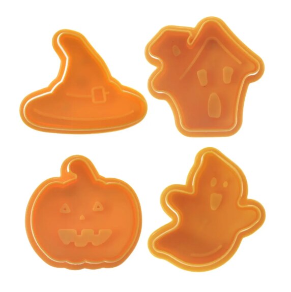 Vykrajovačka s pístem UH/kov Halloween 4 ks