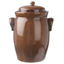 Hrnec ker. na nakládání 16 l zelák