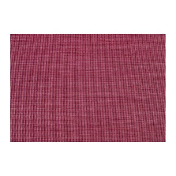 Prostírání PVC/polyester 45x30 cm vínová