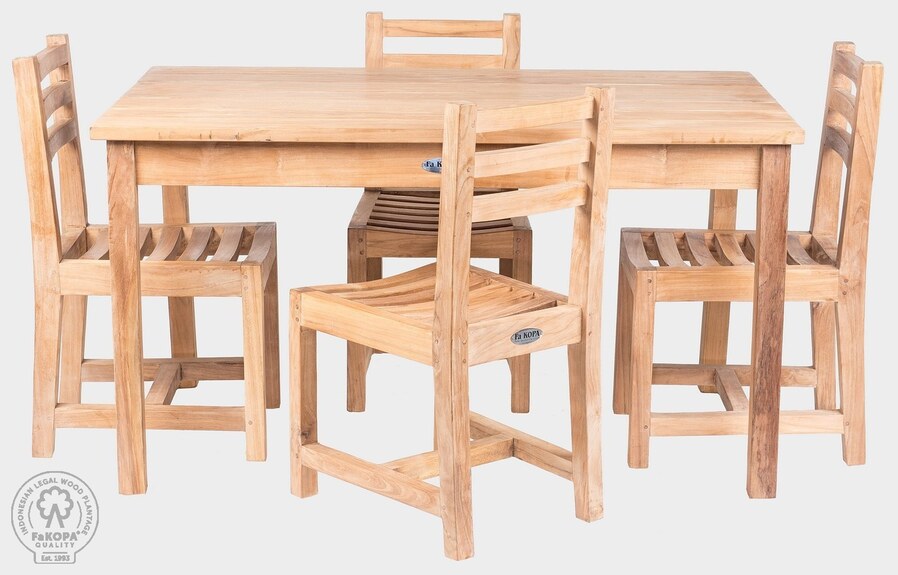 LAURA SET - dětský  set z teaku