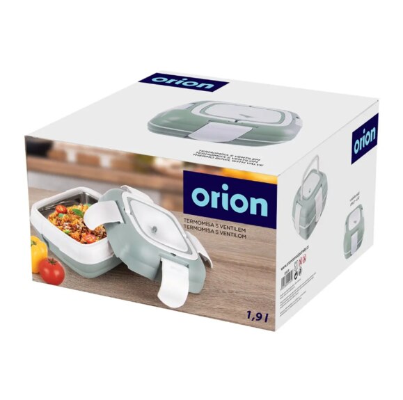 Termomísa UH/nerez+úchyty, ventil TERMO square 1,9 l těsnicí