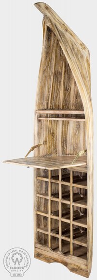 GONDOLA II - vinotéka z teaku