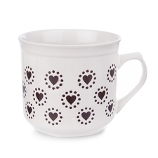 Hrnek ker. vařák SRDCE 0,5 l