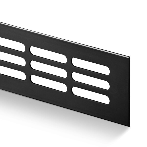 Větr.mřížka   80x 400 Černá