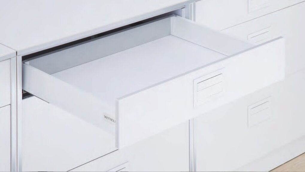 Výsuvný box ELEGANCE 450 - bílý