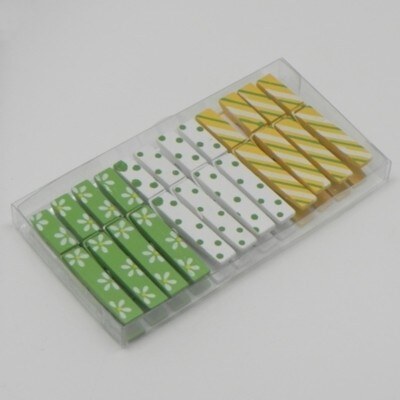 Kolíček dřevo S/12 mix