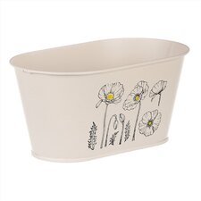 Truhlík kovový s máky KK114