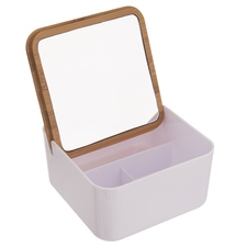 Dóza UH/bambus kosmetická+zrcadlo WHITNEY