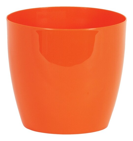Obal na květiny PLP006-9,5 ORA plastový - barva oranžová
