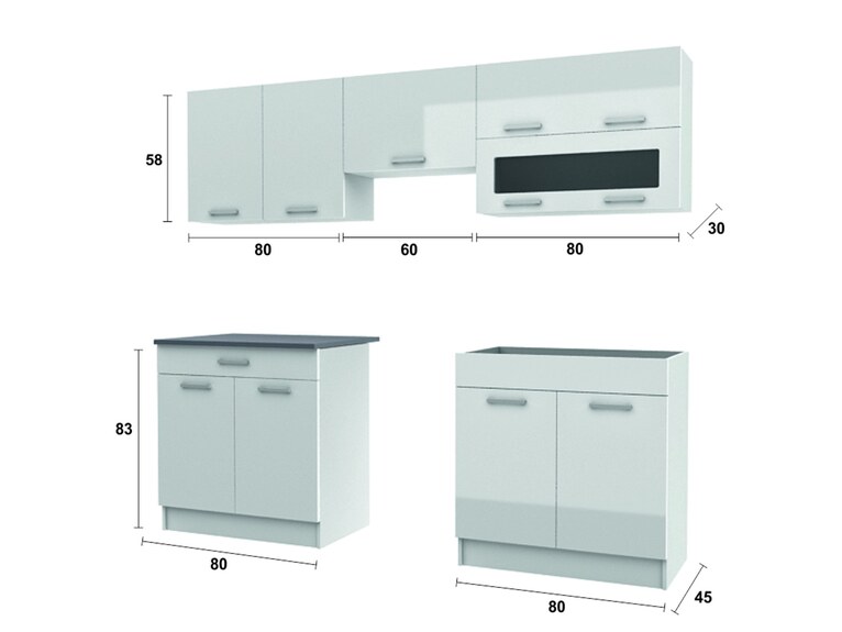 Kuchyňská linka Falco Alien 160/220