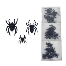 Dekorace pavouci, 24 ks