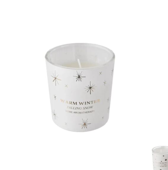 Svíčka sklo vonná pr. 4,7 cm mix