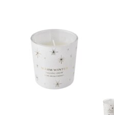 Svíčka sklo vonná pr. 4,7 cm mix