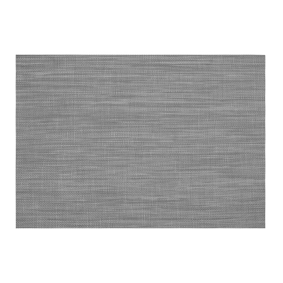 Prostírání PVC/polyester 45x30 cm šedá