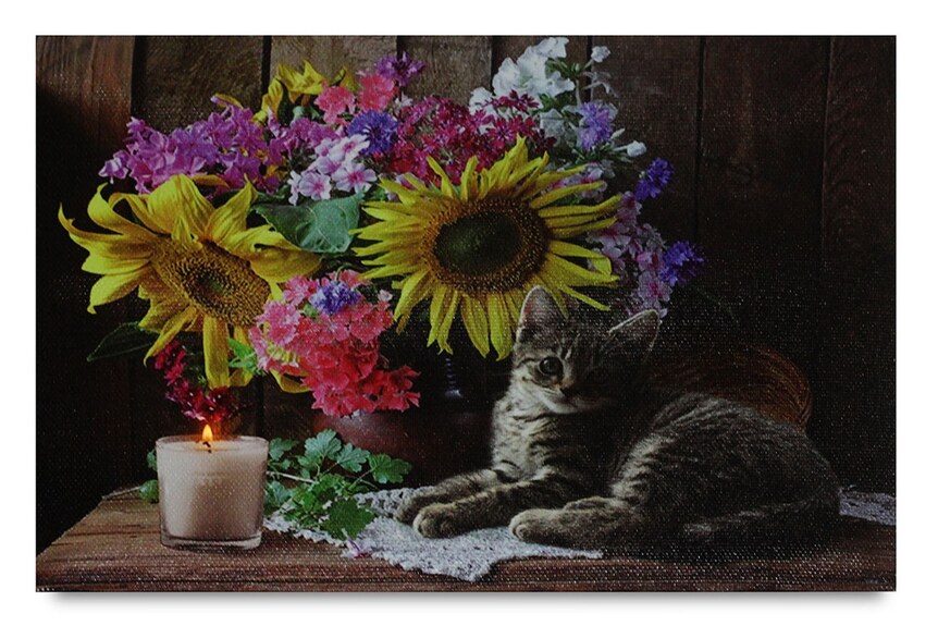 BD569 Obraz, nástěnná svítící dekorace - LED světla