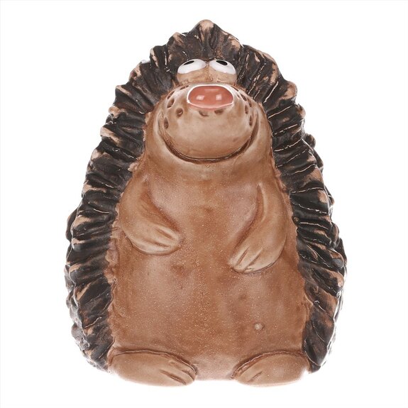 Ježek keramický, zahradní dekorace.