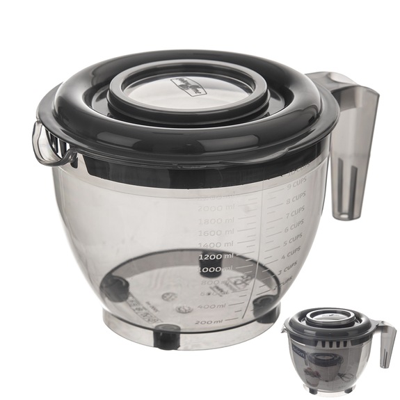 Mísa UH šlehací+víko GREY Jug pr. 19 cm