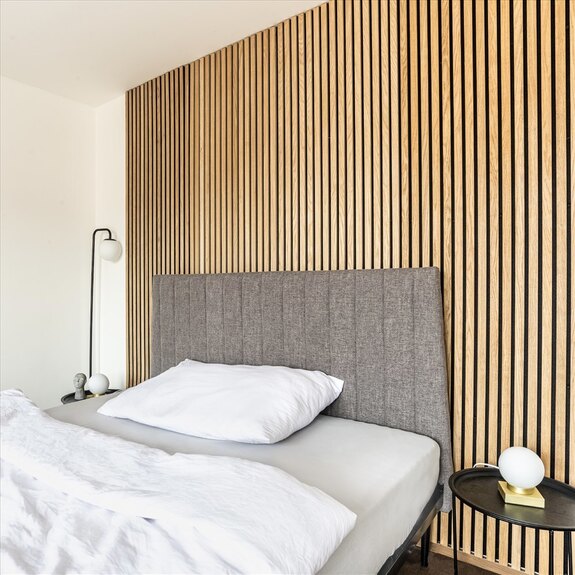 Dekorační obkladový SLAT panel akustic Dub Klasik Protipožární