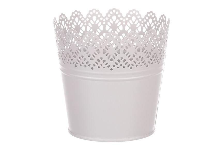 Obal kovový krajkový KK088