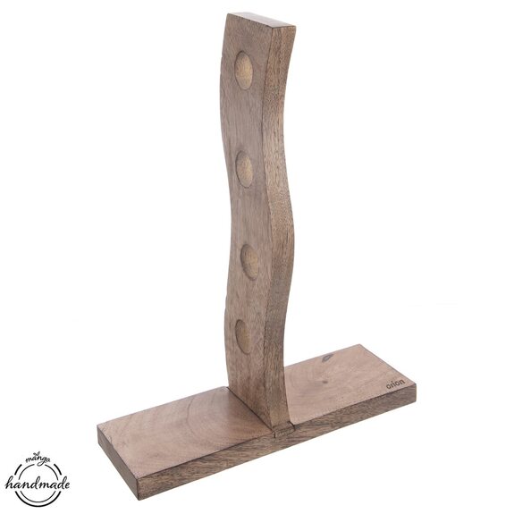 Stojan na víno dřevo MANGO 4 pozice