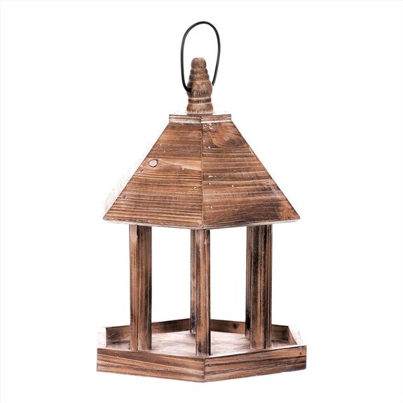 Krmítko pro ptáčky dřevěné.