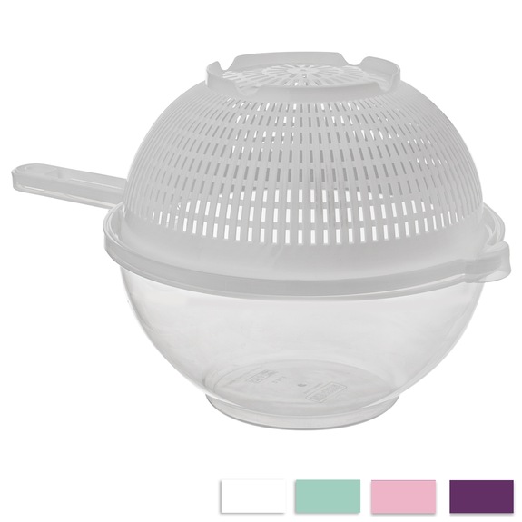 Cedník UH+miska pr. 24 cm mix