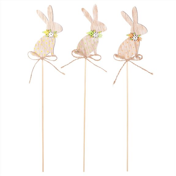 Zajíc na zápichu, mix 3 barev VEL7132