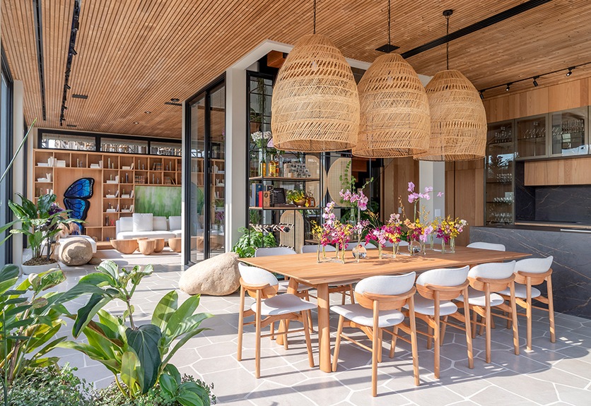 Exteriérový dřevěný obkladový SLAT panel 33-11 masiv