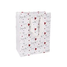 Taška papír dárková Jen pro tebe 18x10x23 cm CZ