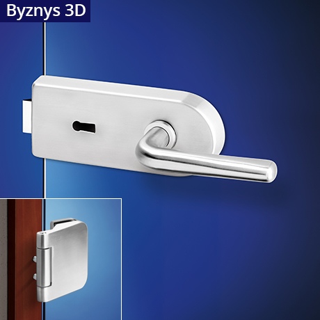 Sira Byznys OV kování na skleněné dveře