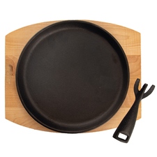 Pánev LITINA pr. 22 cm s prkénkem