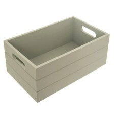 Bedýnka dřevo 36x26x15 cm sv. zelená