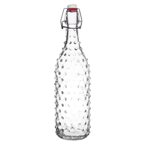 Láhev sklo/kov klip uzávěr 1 l Ida