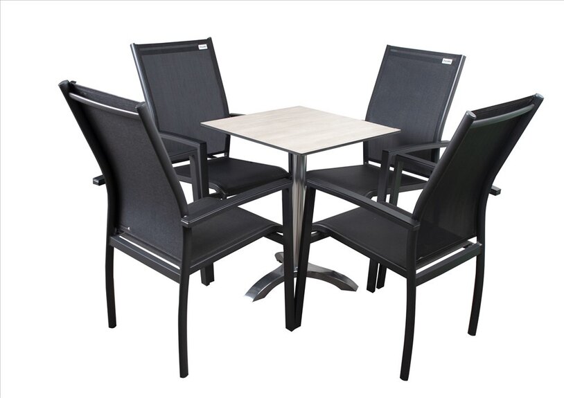 EXPERT - hliníkové stohovací zahradní křeslo