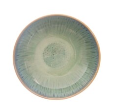 Talíř ker. hluboký GLAZE pr. 20,5 cm zelená