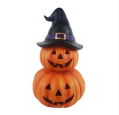 Dekorace dýně s LED osvětlením X6213