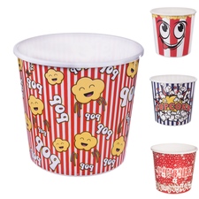 Pohár-kyblík UH popcorn 3,4 l mix