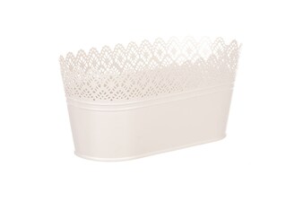 Truhlík kovový, krajkový okraj