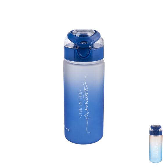 Láhev tritan uzávěr Saga modrá 0,5 l