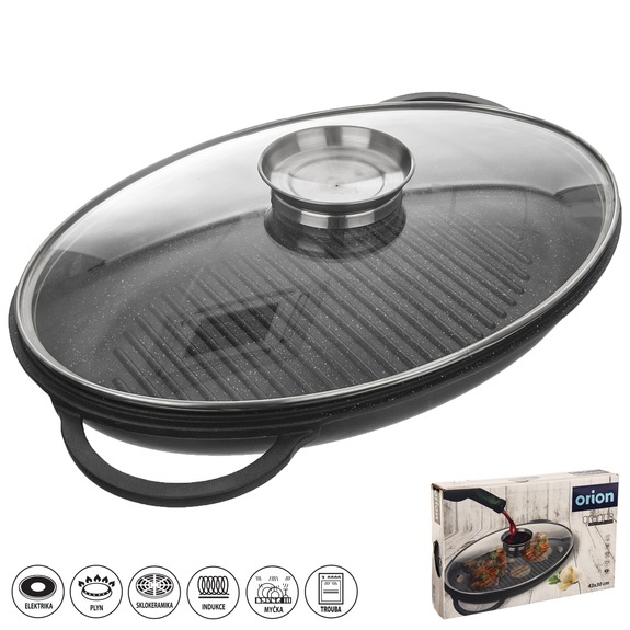 Pekáč GRANDE Aroma 43x30x11,5 cm skl. víko