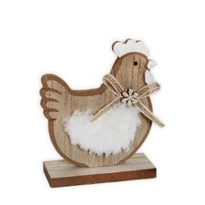 Slepice dřevo 14,5cm