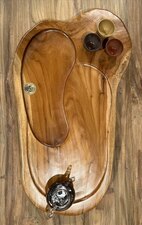 UMI XVII- čajové moře z teaku