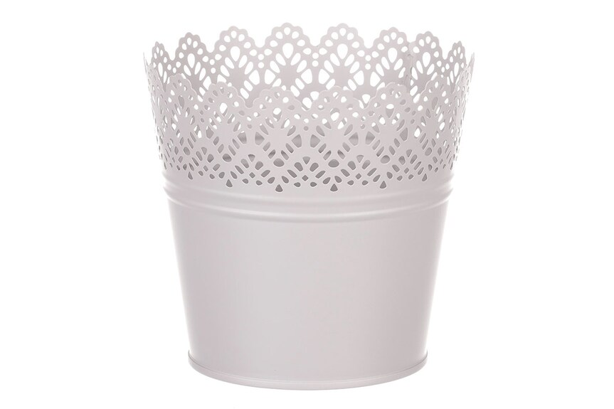 Obal kovový krajkový KK088