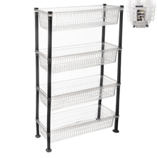 Regál UH 4 patra Slim transparent