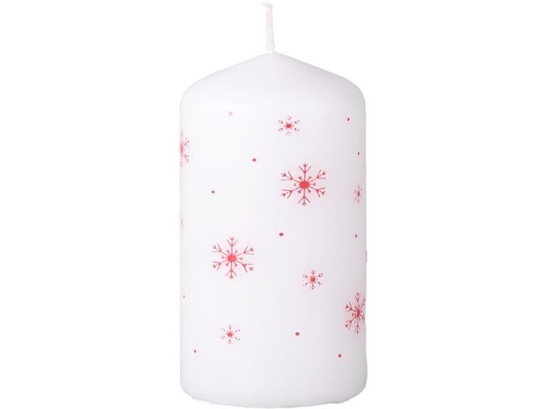 Emocio Válec 4ks 50x90 mm Vločky mix, svíčky